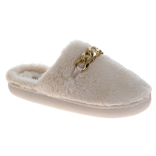 Badgley Mischka Women Chain Link Slippers (Adults)