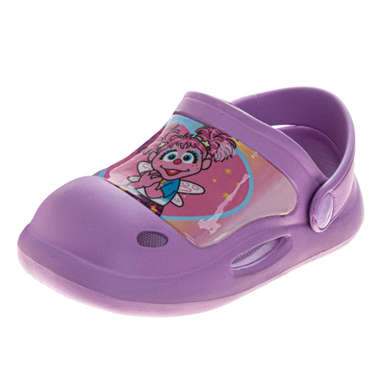 Sesame Street Clogs for Girls Casual Comfortable SlipOn Easy Clean (Little Kid Toddler)
