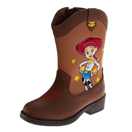 Disney Toy Story Girls' Cowboy Boots Classic Western Style with Durable Construction (Toddler / Little Kids)