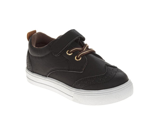 French Toast Casual Sneakers Boys' Hook & Loop Everyday Wear Durable Comfort Active Play (Toddler / Little Kid)