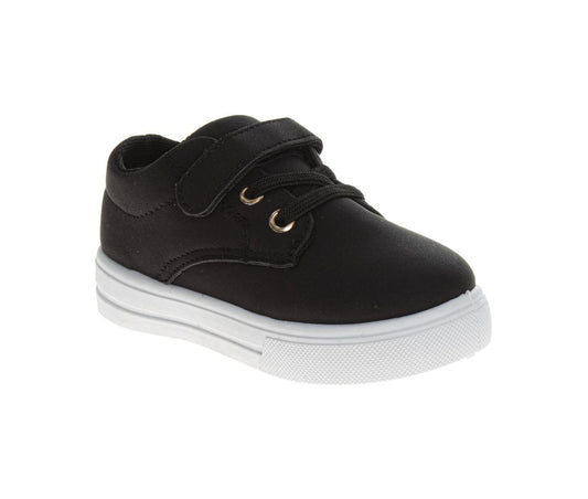 French Toast Casual Sneakers Boys Everyday Wear Comfort Fit Durable Canvas Velcro Closure Active Play (Toddler / Little Kid)