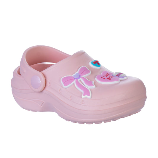 Sweethearts Conversation Hearts Clogs Girls Adorable Comfort Stylish Easy SlipOn Water Friendly Lightweight (Toddler)