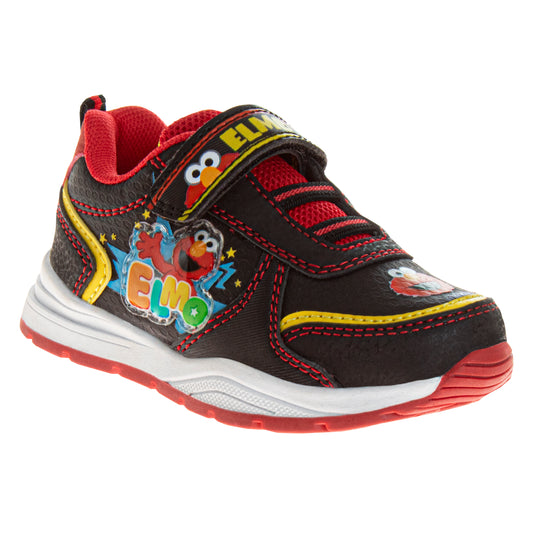 Sesame Street Boys/Girls Elmo Hook and Loop Fashion Sneaker (Toddlers)