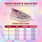 Sweethearts Conversation Hearts SlipOn Shoes Girls  Sweet Style Adorable Easy On/Off Casual Comfort NoLace Design (Toddler)