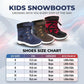 Avalanche Kids' Unisex Winter Snow Boots, Waterproof Cold Weather Boots with Toggle Closure (Toddler/Little Kid))