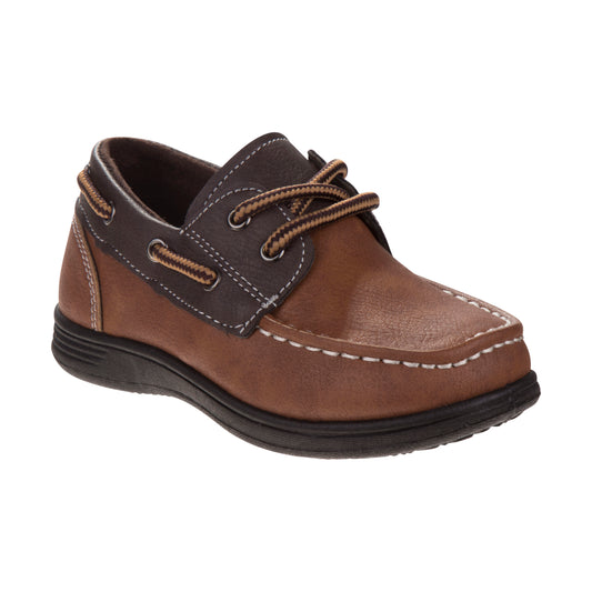 Josmo Boys' Casual Boat Shoe Loafers Easy Slip-On Moccasin Shoes for Everyday Wear (Little Kid/Big Kid)