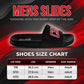 Coca-Cola Coke Men’s Slide Sandals – Black COKE Logo Slip-On Slides Extra Cushion Comfort Casual Slides (Adults)