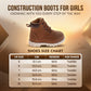 Josmo Construction Boots for Girls' Durable Rugged Work Style (Toddler)