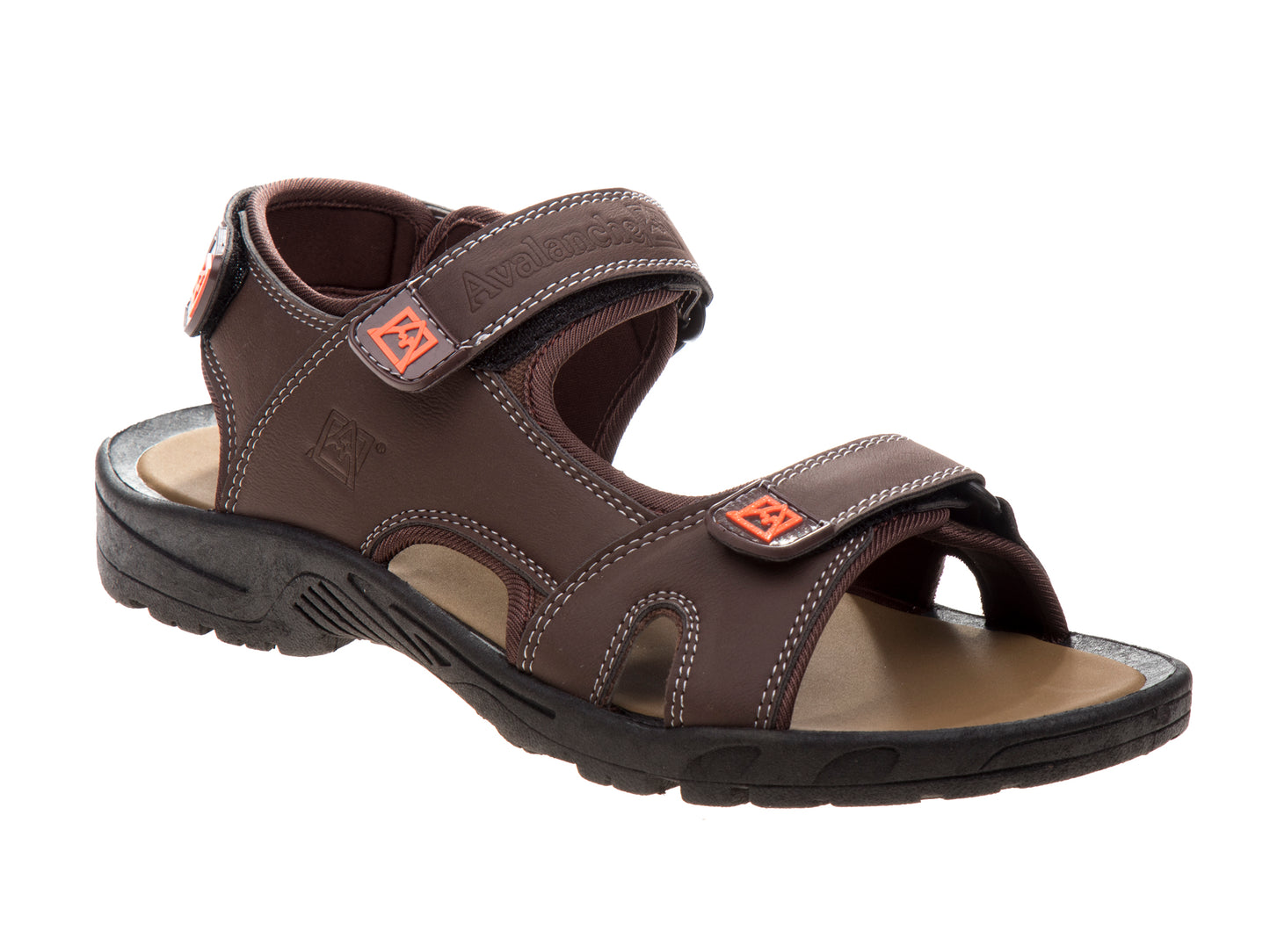Avalanche Hiking Sandals Men's  Open Toe Durable WaterReady Outdoor Adventure Comfort Fit (Adult)