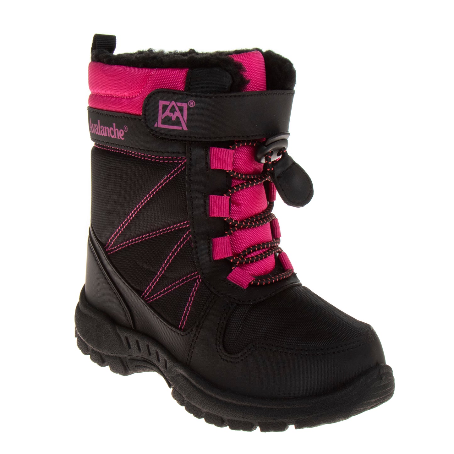 Avalanche Kids' Unisex Winter Snow Boots, Insulated Water-Resistant Cold Weather Boots (Toddler/Little Kid)