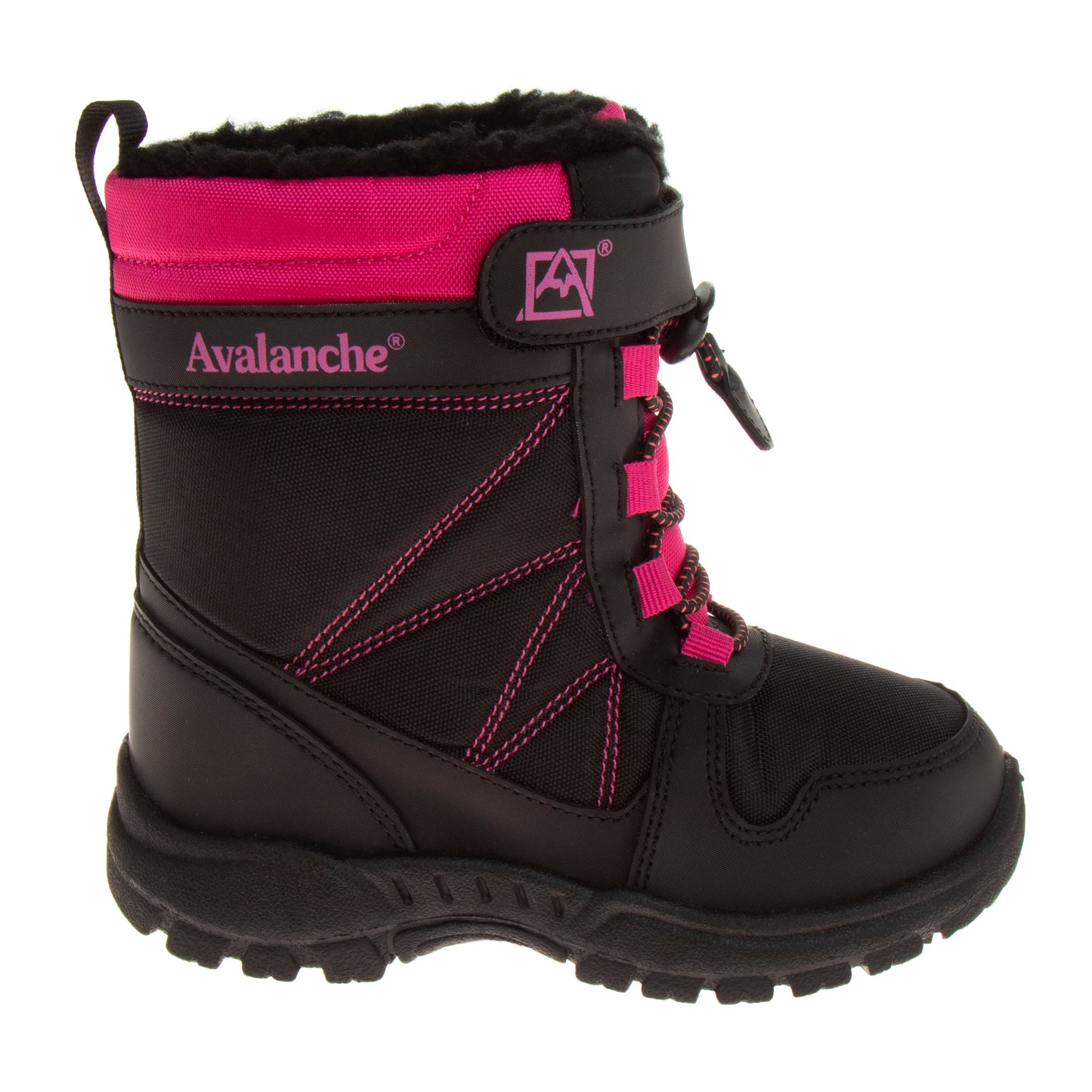 Avalanche Kids' Unisex Winter Snow Boots, Insulated Water-Resistant Cold Weather Boots (Little Kid/Big Kid)