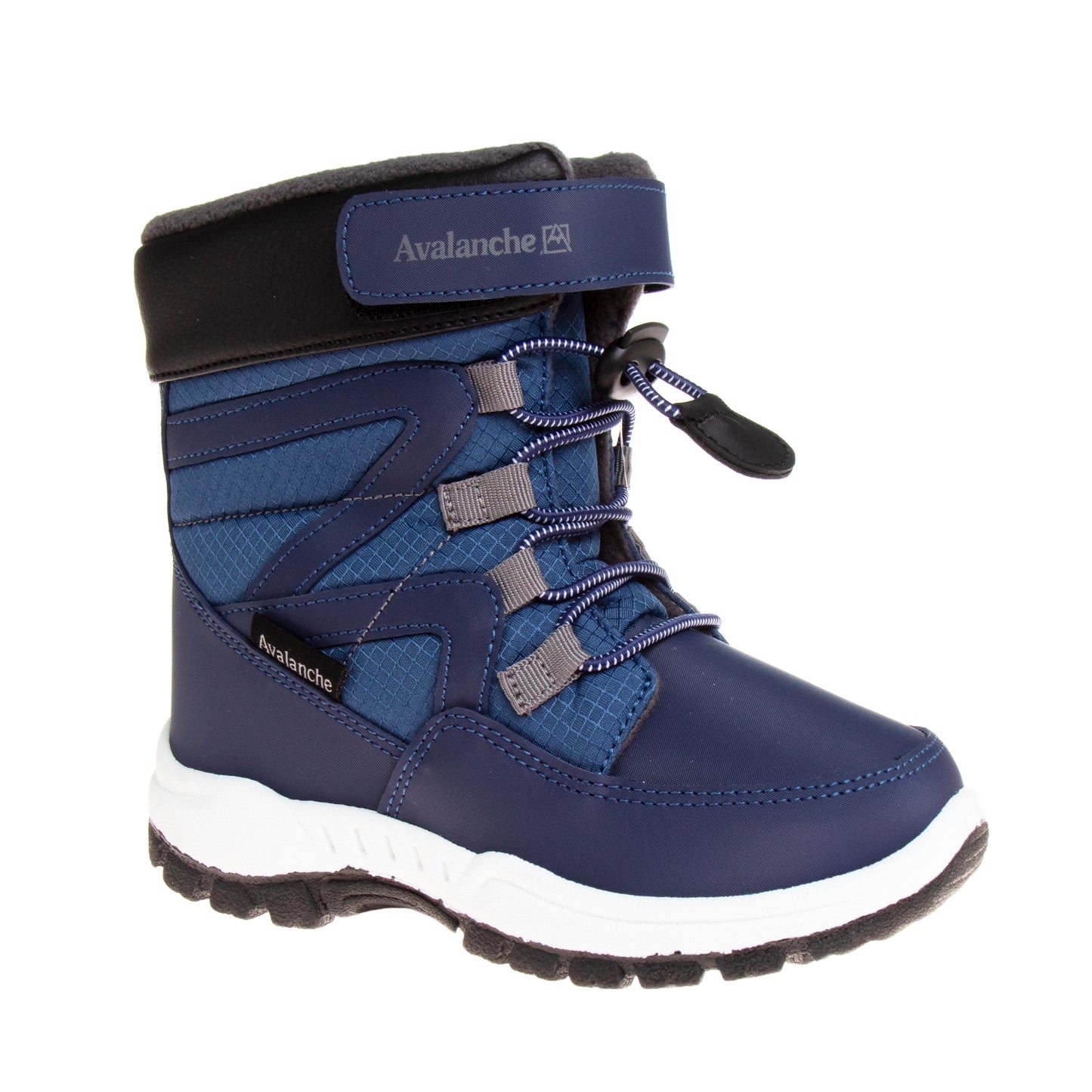 Avalanche Kids' Unisex Winter Snow Boots, Waterproof Cold Weather Boots with Toggle Closure (Toddler/Little Kid))