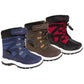 Avalanche Kids' Unisex Winter Snow Boots, Waterproof Cold Weather Boots with Toggle Closure (Toddler/Little Kid))