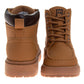 Avalanche Boys' Lace-Up Work Boots Durable Rugged Outdoor Hiking Boots with High-Traction Sole (Little Kid / Big Kid)