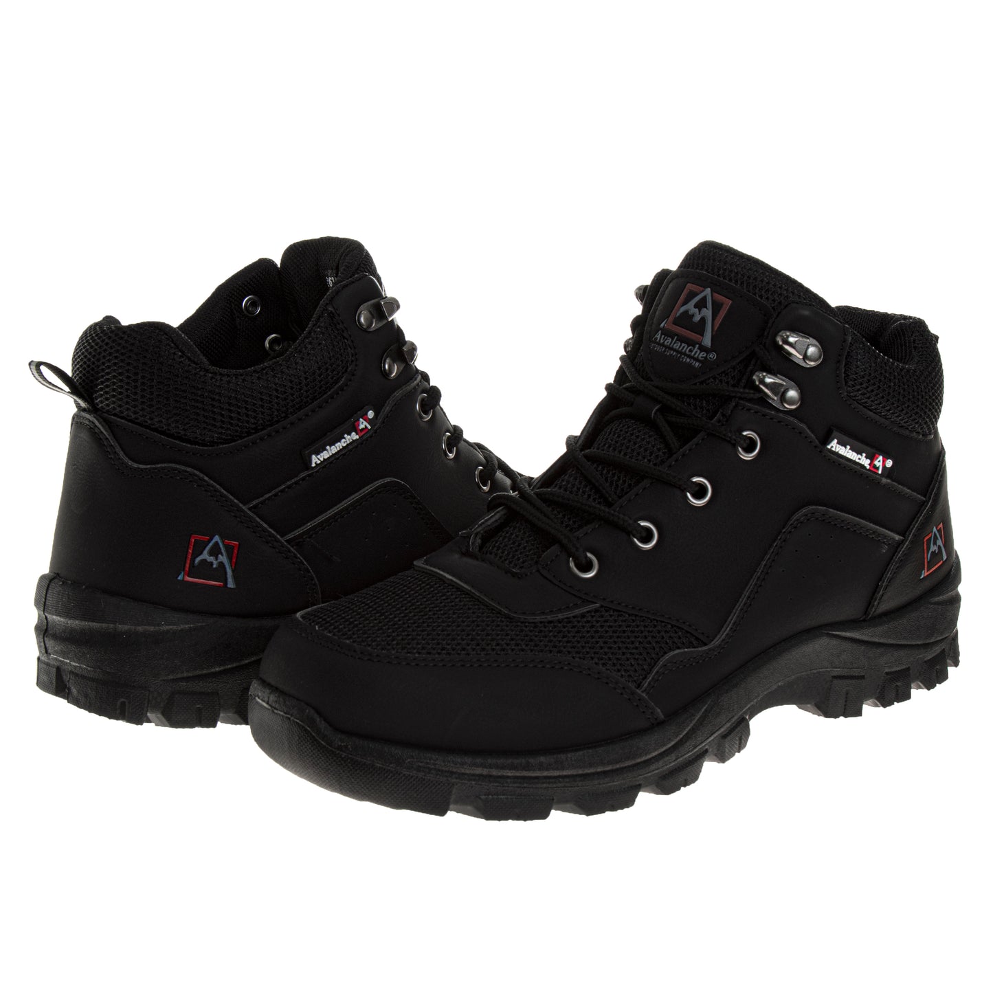 Avalanche Rugged Hiker Boots for Men  Leather HeavyDuty MultiTerrain Workwear Style (Adult)