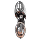 Badgley Mischka Girls Metallic Mary Jane Heel with Pearl & Rhinestone Straps (Little Kidâ€“Big Kid)