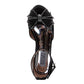 Badgley Mischka Girls Block Heel Dress Shoes with Embellished Bow (Little Kidâ€“Big Kid)