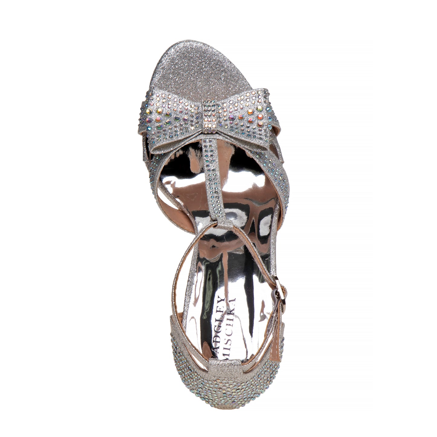 Badgley Mischka Kayla Heel Dress Sandals Girls'  Elegant Stylish Formal Occasion Fashion Forward Comfort Heel (Big Kid)