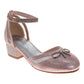 Badgley Mischka Dress Shoes Girls  Elegant Sparkle Formal Occasion Fashion Forward Comfort Fit (Little Kid / Big Kid)
