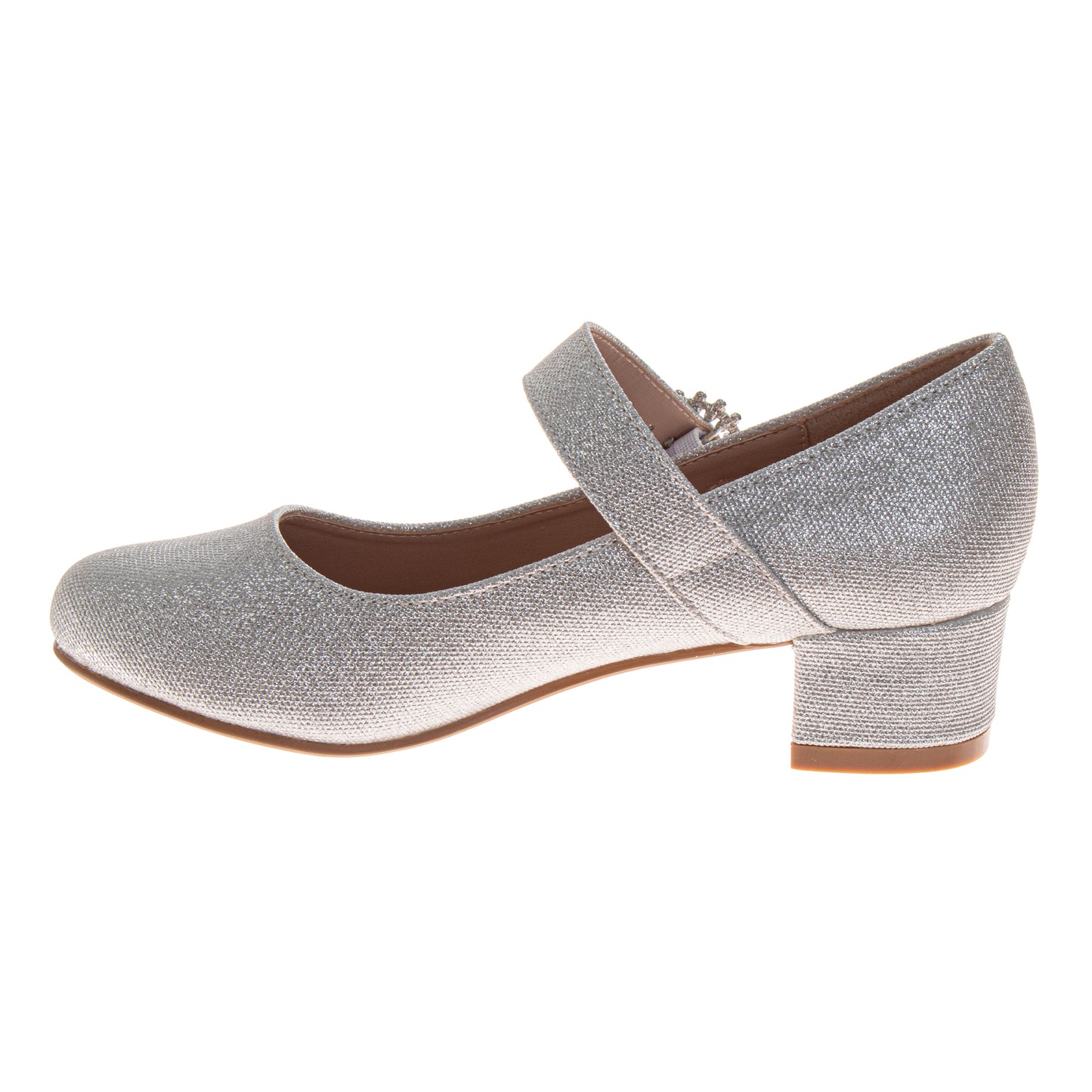 Badgley Mischka Dress Shoes for Girls - Classic Formal Dressy Comfortable Style (Little Kid / Big Kid)
