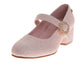Badgley Mischka Dress Shoes for Girls - Classic Formal Dressy Comfortable Style (Little Kid / Big Kid)