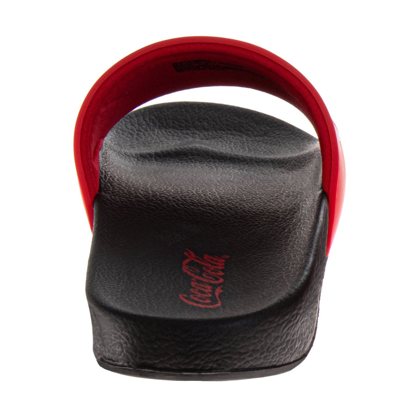 Coca-Cola Men's Classic Logo Slide Sandals, Comfortable Pool, Beach, Shower, and Everyday Slides