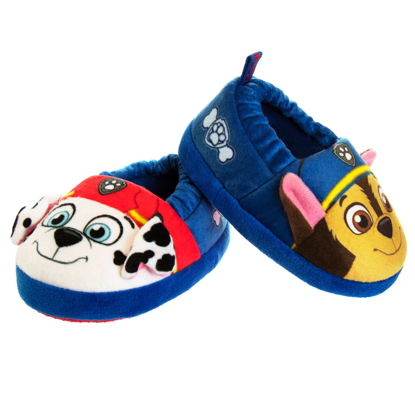 Nickelodeon Paw Patrol Marshall and Chase Toddler Boys' Slippers