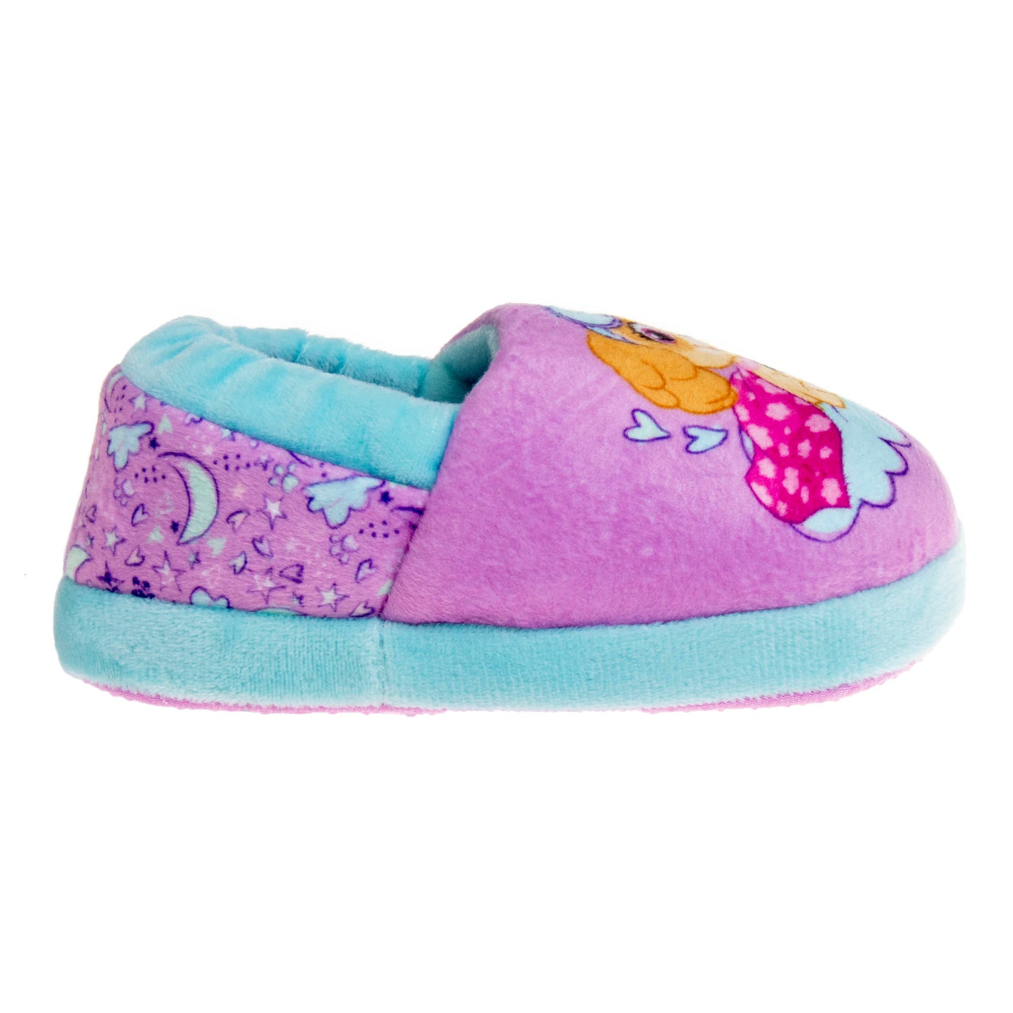 Nickelodeon Paw Patrol Everest and Skye Girls Dual Sizes Slippers