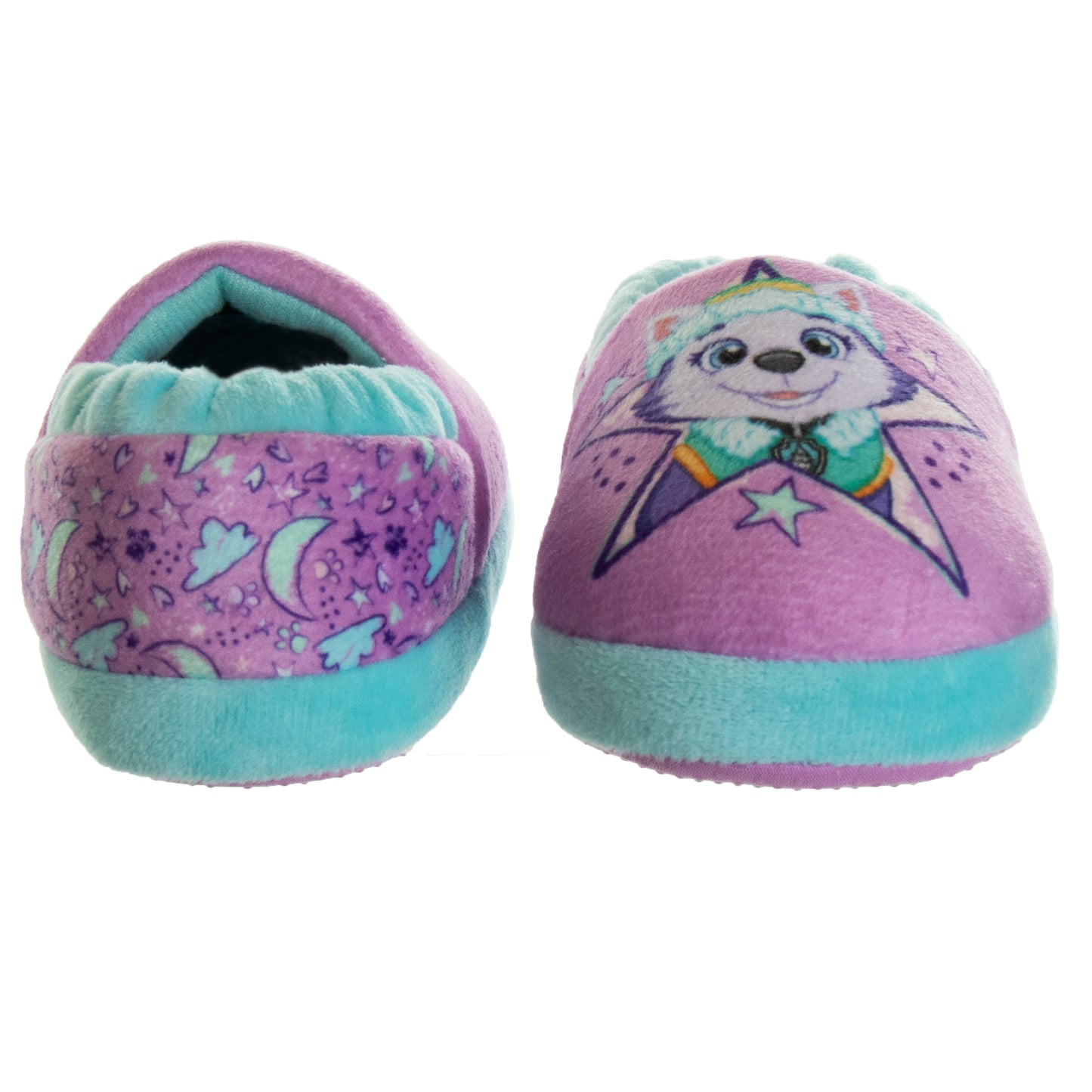 Nickelodeon Paw Patrol Everest and Skye Girls Dual Sizes Slippers