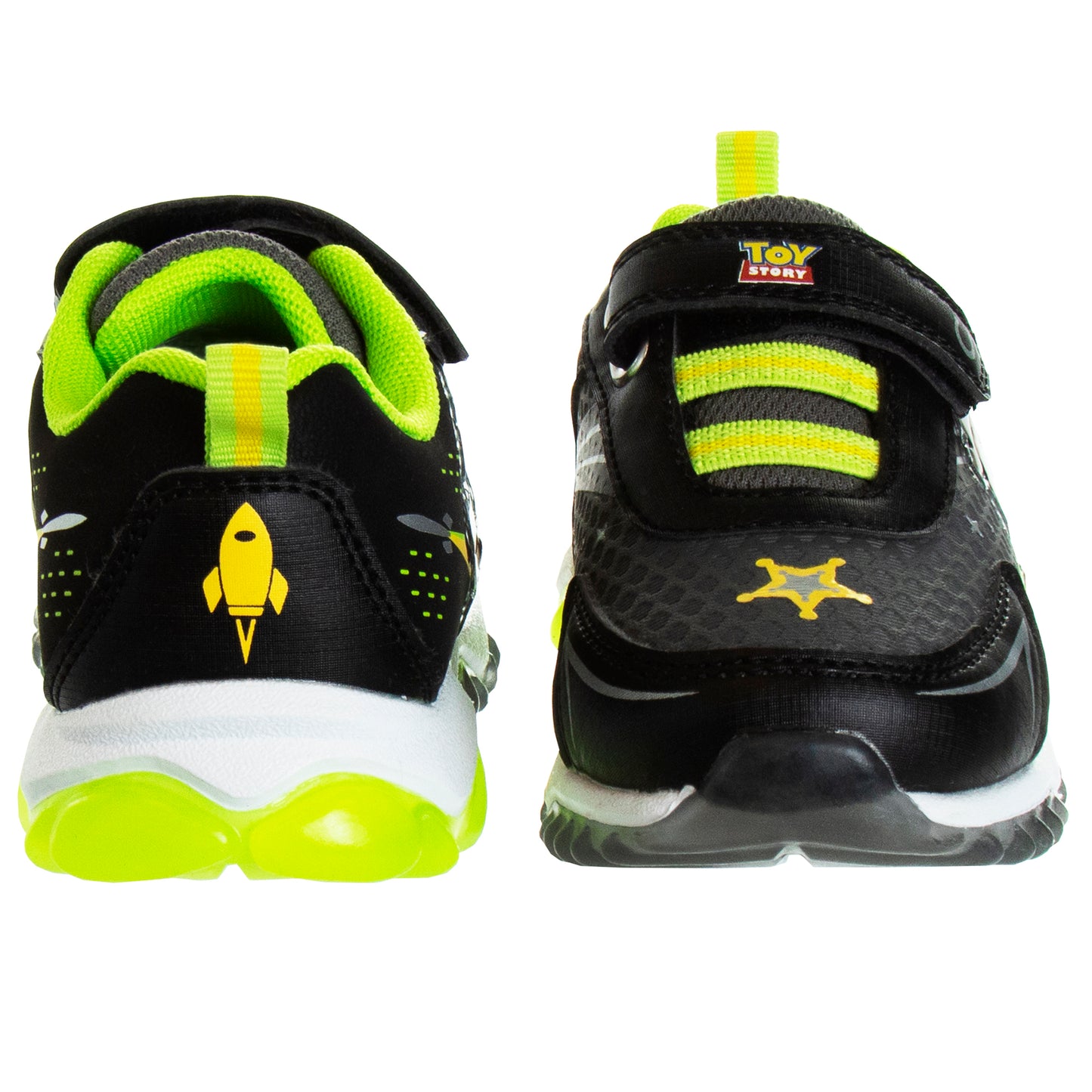 Disney Pixar Toy Story Light-Up Sneakers Boys - Flashing Athletic Running Active Wear Durable Tread (Toddler/Little Kid)