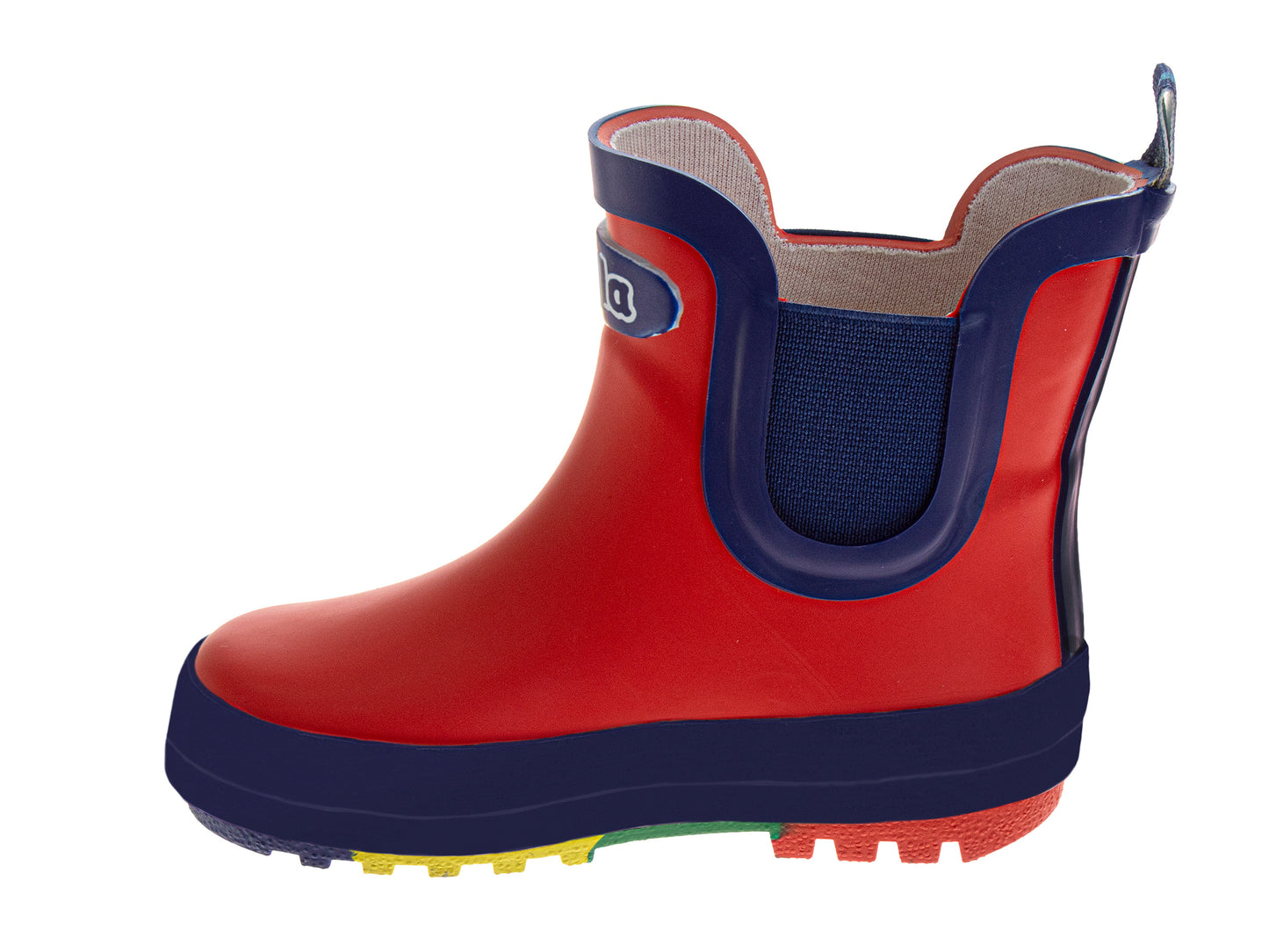 Crayola™ Kids Solid Rain Boots Waterproof Pull On Rubber Boots with Elastic Side Panels (Toddler/Little Kids)