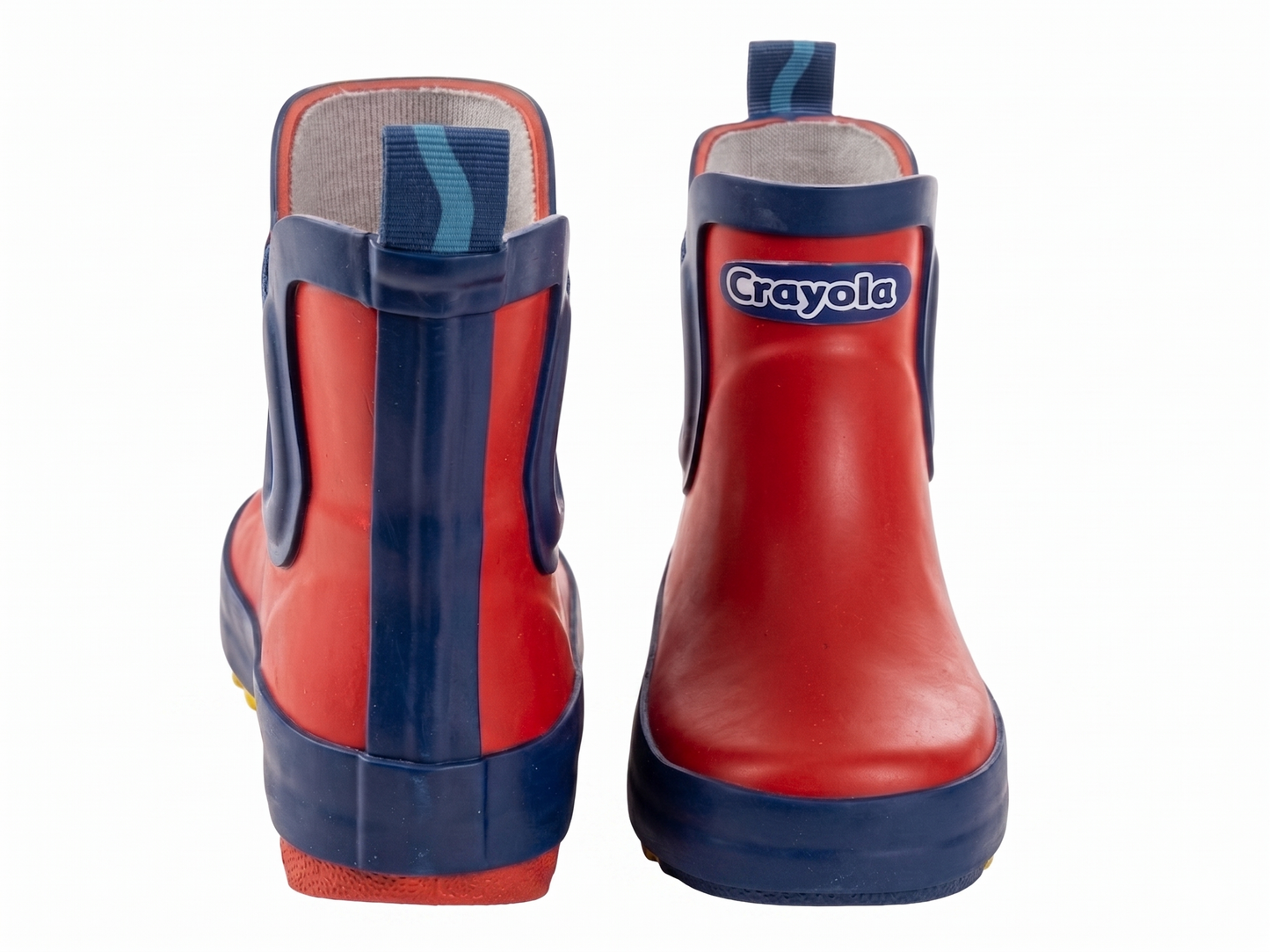 Crayola™ Kids Solid Rain Boots Waterproof Pull On Rubber Boots with Elastic Side Panels (Toddler/Little Kids)