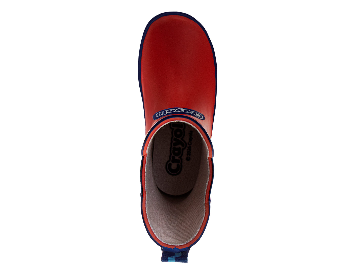 Crayola™ Kids Solid Rain Boots Waterproof Pull On Rubber Boots with Elastic Side Panels (Toddler/Little Kids)