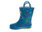 Crayola™ Kids Crayon Print Rain Boots Waterproof Pull On Rubber Boots with Easy Carry Handles  (Toddler/Little Kids)