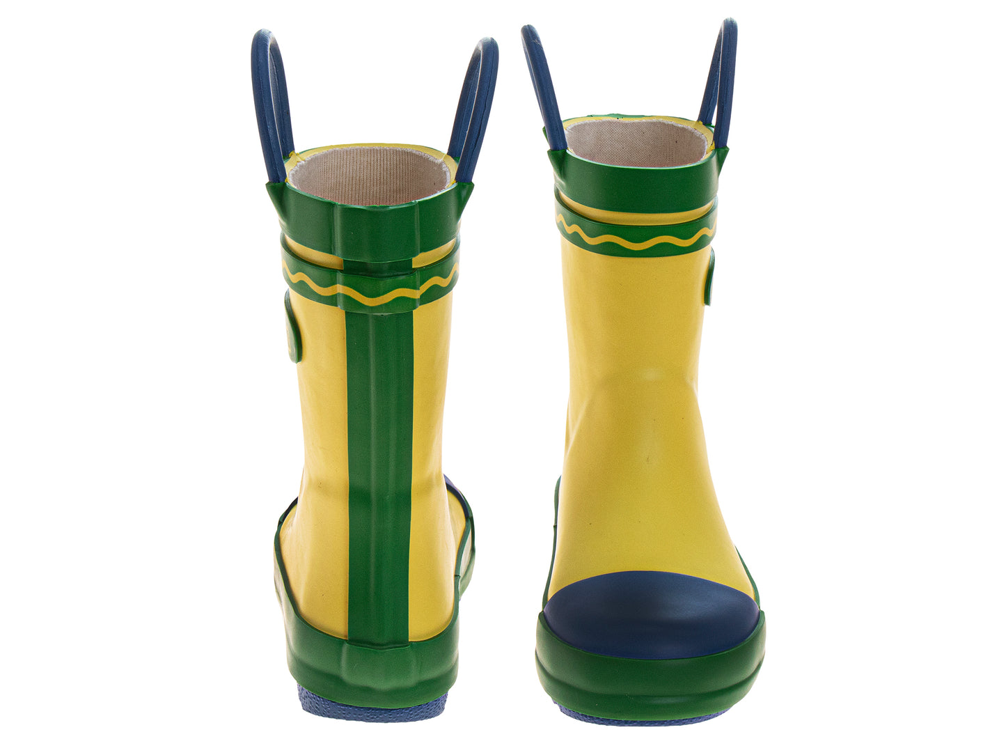 Crayola™ Kids Rain Boots with Easy Pull Handles Waterproof Rubber Boots (Toddler/Little Kids)