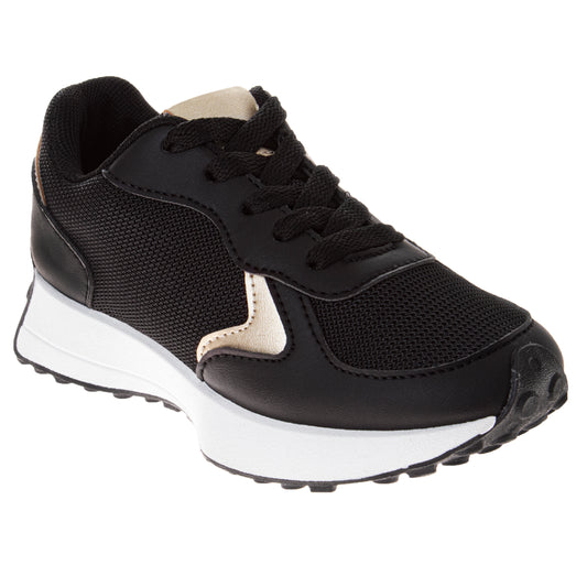 Kensie Girl Fashion Sneakers â€“ Girls Lace-Up Casual Running Shoes with Cushioned Sole (Litte Kid/Big Kid)