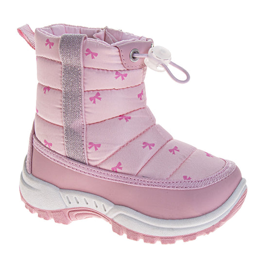 Laura Ashley Winter Snow Boots Ã¢â‚¬â€œ Girls Faux Fur Waterproof Cold Weather Boots (Toddler/Little Kid)