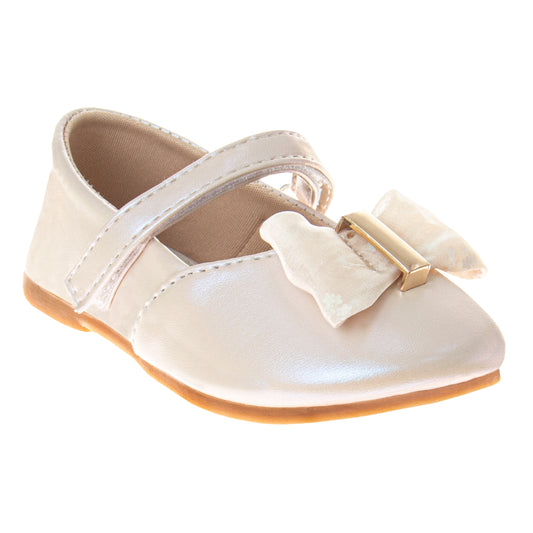 Laura Ashley Dress Flat Shoes Girls'  Elegant Stylish Formal Wear Comfort Flat Everyday Dress Easy SlipOn (Little Kid / Big Kid)