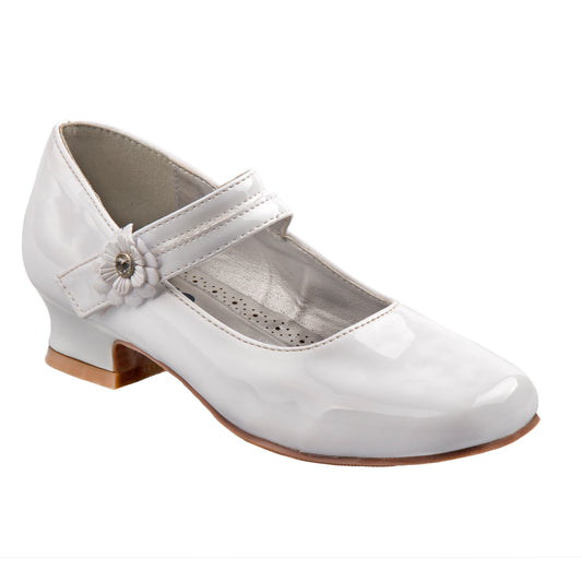 Josmo Girls Flower Mary Jane Dress Shoes. (Little Kids/Big Kids)