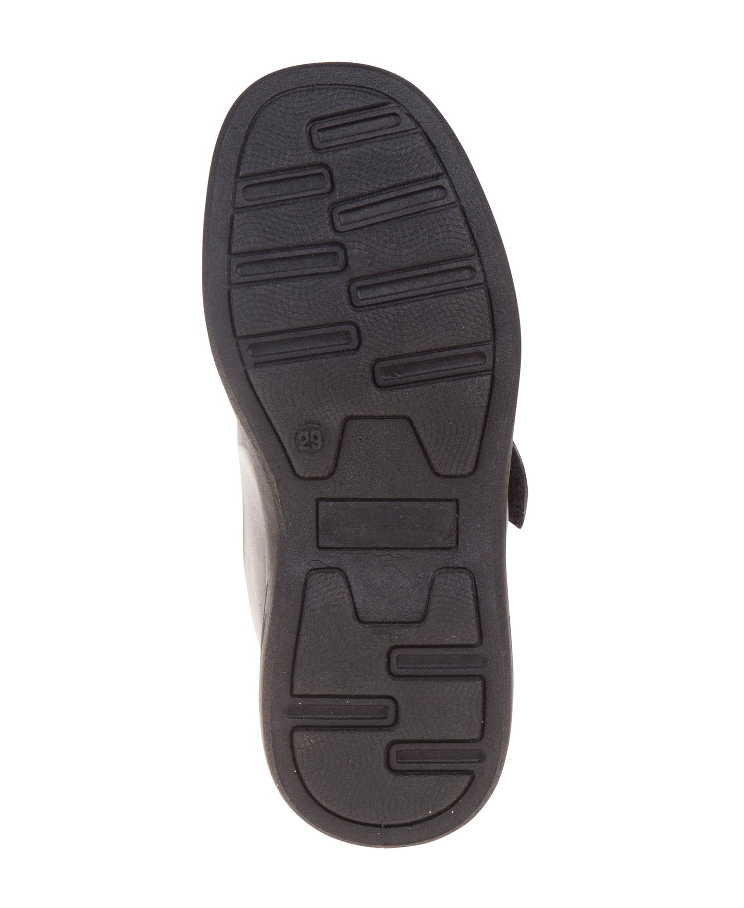 Josmo Boys' Hook & Loop School Shoes Uniform Dress Shoes with Easy Velcro Closure, Lightweight & Durable (Toddler/Little Kid)