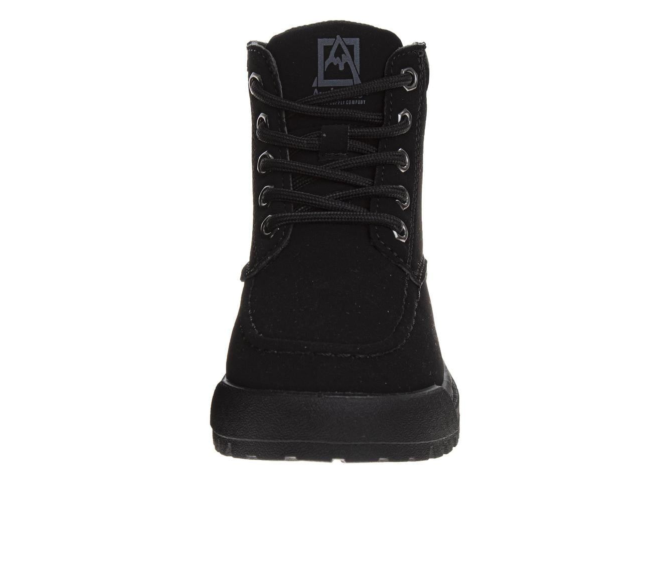 Avalanche Boys' Lace-Up Work Boots Durable Rugged Outdoor Hiking Boots with High-Traction Sole (Little Kid / Big Kid)