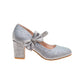 Badgley Mischka Girls' Heeled Dress Pumps (Big Kids)