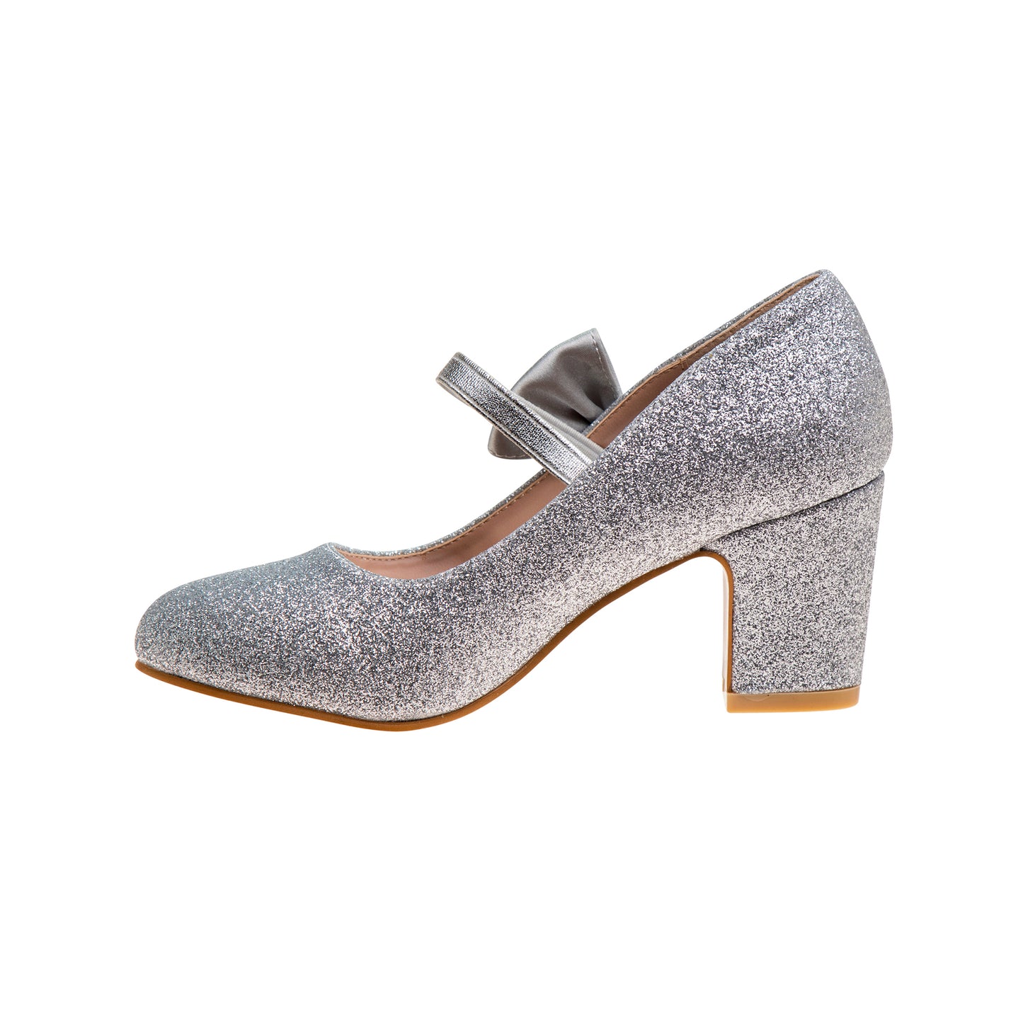 Badgley Mischka Girls' Heeled Dress Pumps (Big Kids)