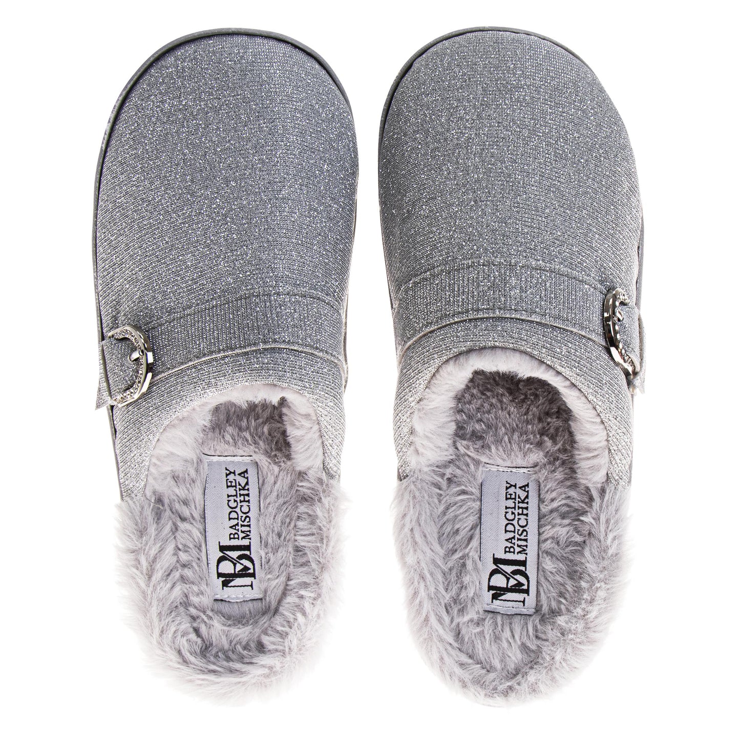 Badgley Mischka Women Brooch Slippers (Adults)