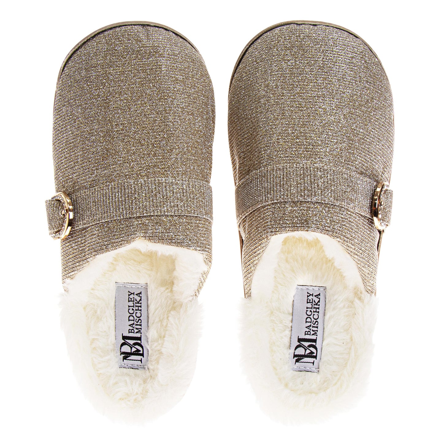 Badgley Mischka Women Brooch Slippers (Adults)