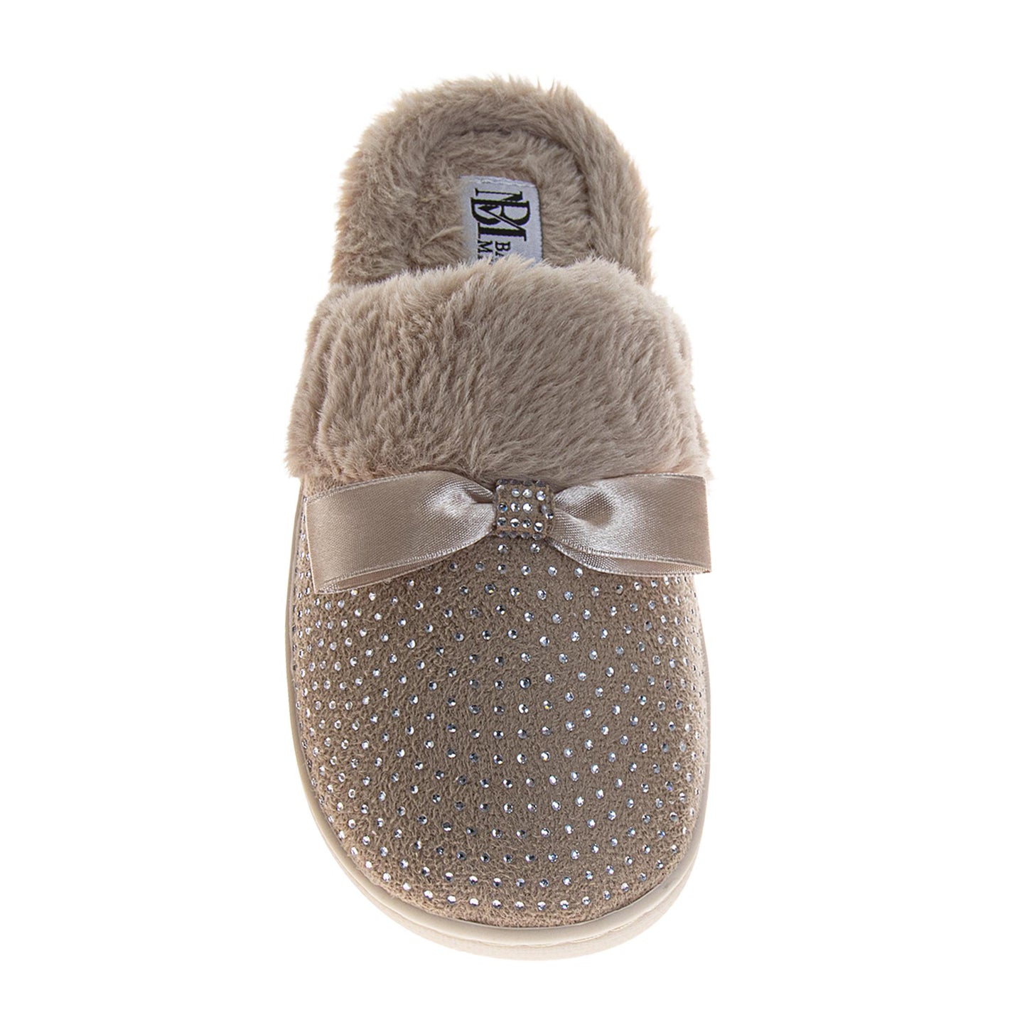 Badgley Mischka Women Rhinestone Slippers (Adults)