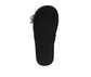 Badgley Mischka Women’s Plush Floral Slippers  Cozy Open-Toe House Slides with 3D Flower Detail (Adults)