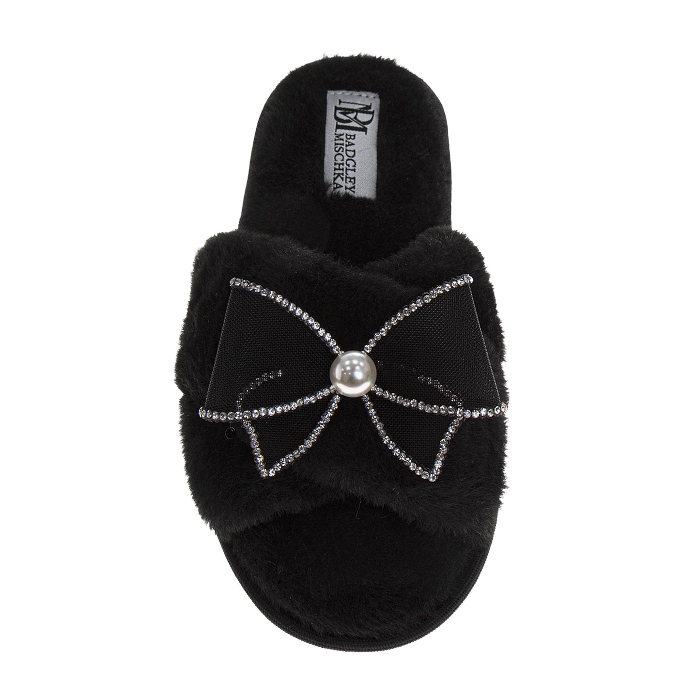 Badgley Mischka Women Bow Comfort Slippers (Adults)
