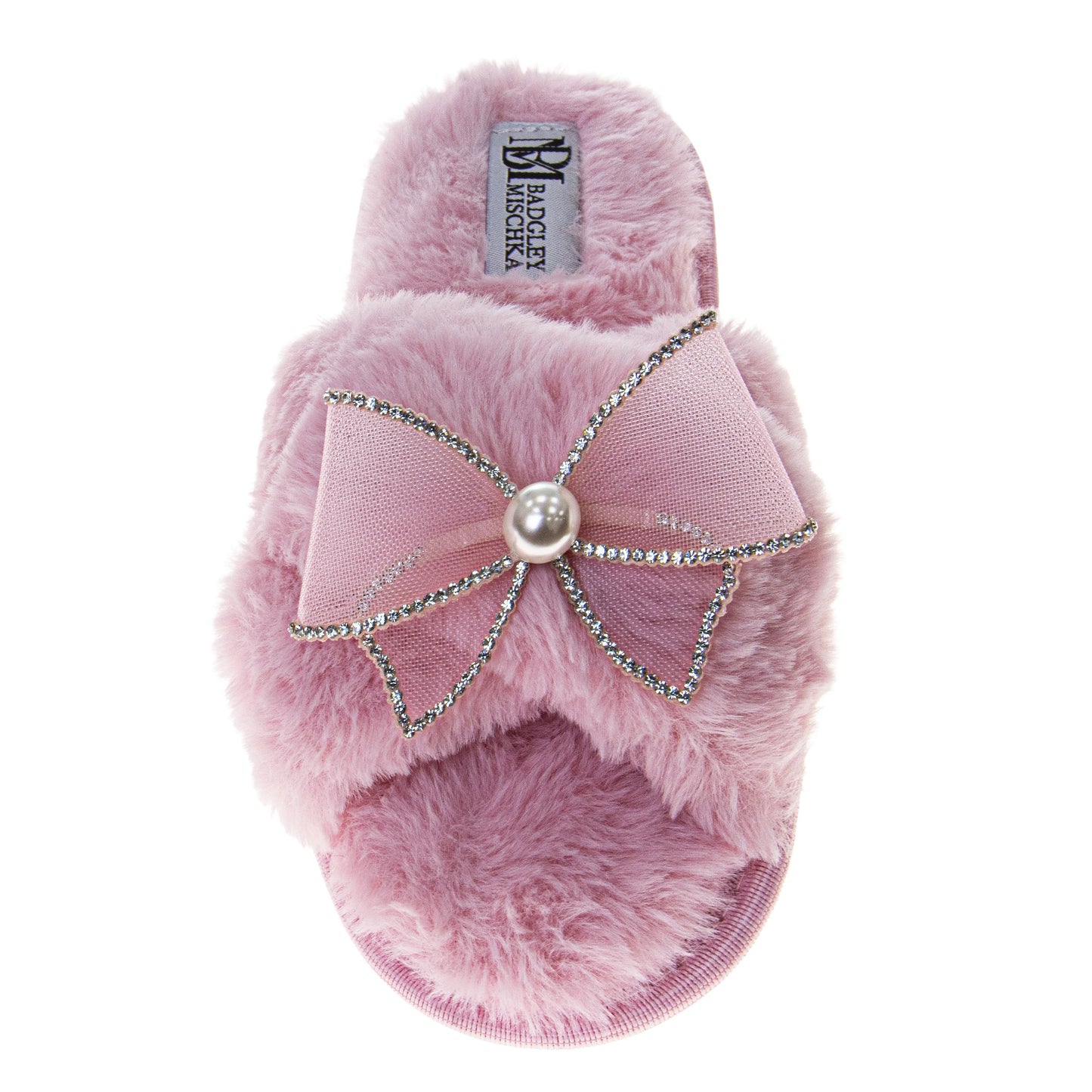 Badgley Mischka Women Bow Comfort Slippers (Adults)
