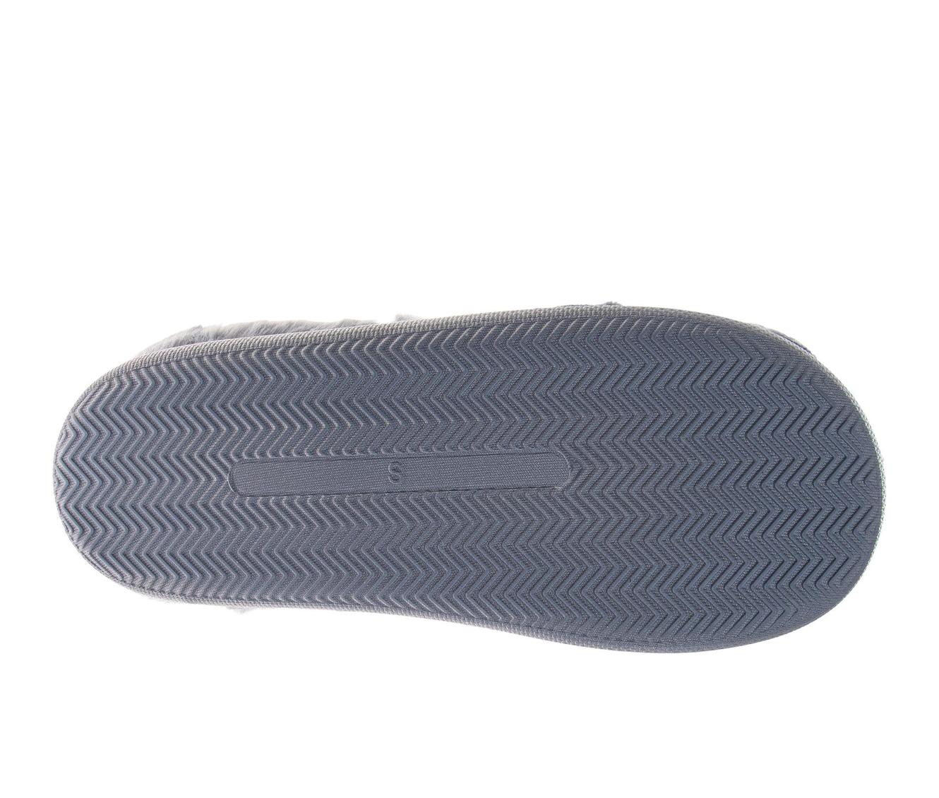 Badgley Mischka Women’s Knit House Slippers, Plush Lined Slip-On (Adults)